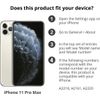 Afbeelding van Apple Siliconenhoesje voor iPhone 11 Pro Max hoesje - Donkerblauw