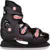 Afbeelding van Nijdam IJshockeyschaats - Hardboot - Zwart/Zilver/Rood - 39