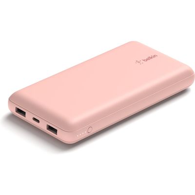 Afbeelding van Belkin Boost Charge - Powerbank 20.000 mAh - USB-A- en USB-C-Poorten - Met Snellaadfunctie - Geschi