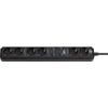 Afbeelding van brennenstuhlÂ®Connect Eco-line Smart Stekkerdoos / Slimme Stekkerdoos 6-voudig (2,4 GHz WiFi, compa