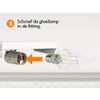 Afbeelding van Smartwares Plafondlamp - Ø 30 cm - Zwart - E14 - 10.004.64
