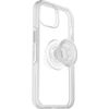 Afbeelding van Otterbox - Otter+Pop Symmetry hoesje Clear - Geschikt voor de iPhone 14 - Transparant