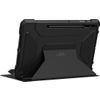 Afbeelding van Urban Armor Gear Metropolis Samsung Galaxy Tab S8 Plus Hoes Zwart