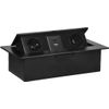 Afbeelding van Stekkerdoos met USB - Pop up stekkerblok met 2 stopcontacten en 2 USB (USB-A & USB-C) - Inbouw Verd