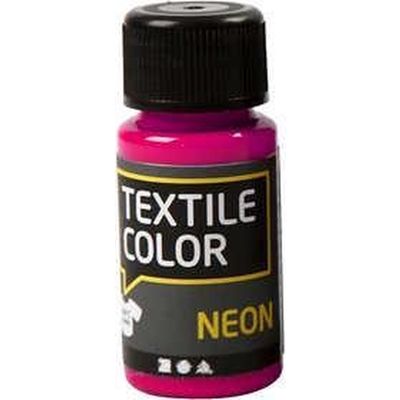 Afbeelding van Textielverf - Neon Roze - Creotime - 50 ml