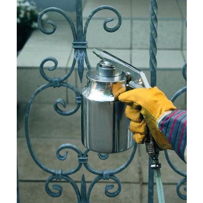 Afbeelding van Einhell Zandstraalpistool met Zuigbeker - Reservoir: 1,0 L - Max Straalgritgrootte: 0,8 mm