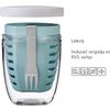 Afbeelding van Mepal - Ellipse fruit & veggie pot - 600 ml - Incl. vorkje - Nordic pink