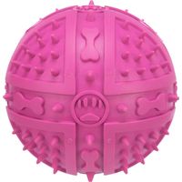 Trixie - Natuurrubber Bal - Roze - 9 cm