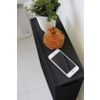 Afbeelding van Grote toiletrol houder metaal en hout - Yamazaki