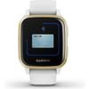 Afbeelding van Garmin Venu Sq - Smartwatch voor dames - 6 dagen batterij - 41 mm - Wit/Light Gold