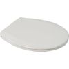 Afbeelding van Plieger Economy Toiletbril – Wc Bril Wit – Wc Brillen met Deksel – RVS Bevestiging