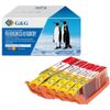 Afbeelding van G&G Canon PGI-550 / CLI-551 XL - Huismerk Inktcartridge - Zwart / Geel / Magenta / Cyaan / Pigment