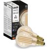 Afbeelding van Calex Slimme Lamp - Set van 2 stuks - Wifi LED Filament Verlichting - E14 - Smart Bulb Goud - Dimba