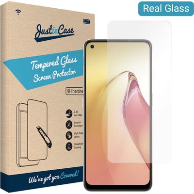 Afbeelding van Oppo Reno8 5G screenprotector - Gehard glas - Transparant - Just in Case