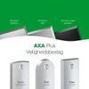 Afbeelding van AXA Veiligheidsbeslag (Curve Plus) Aluminium geslepen: Knop-Kruk (model S/Blok) PC72 met kerntrekbe