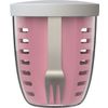 Afbeelding van Mepal - Ellipse fruit & veggie pot - 600 ml - Incl. vorkje - Nordic pink