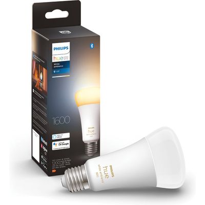 Afbeelding van Philips Hue standaardlamp E27 Lichtbron - warm tot koelwitlicht - 1-pack - 1600lm - Bluetooth