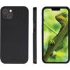 Afbeelding van iPhone 14 Plus Bookcase hoesje - dbramante1928 - Effen Zwart - Leer