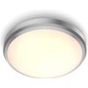 Afbeelding van Philips Doris badkamerplafonnière - nikkel - klein - 6 W