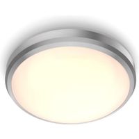 Philips Doris badkamerplafonnière - nikkel - klein - 6 W