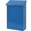 Afbeelding van V-part Wandbrievenbus Toledon 27 X 40 Cm Staal Blauw