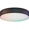 Afbeelding van Calex Slimme Plafondlamp - Smart Plafonnière 40cm - RGB en Warm Wit - Zwart