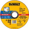 Afbeelding van DeWALT DT43909 Doorslijpschijf RVS 230mm