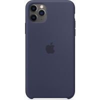 Apple Siliconenhoesje voor iPhone 11 Pro Max hoesje - Donkerblauw