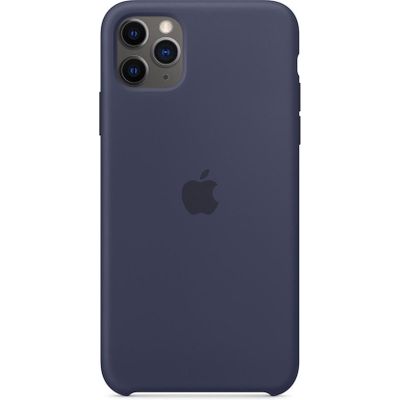Afbeelding van Apple Siliconenhoesje voor iPhone 11 Pro Max hoesje - Donkerblauw