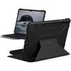 Afbeelding van Urban Armor Gear Metropolis Samsung Galaxy Tab S8 Plus Hoes Zwart