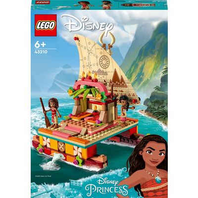 Afbeelding van LEGO Disney Princess Vaiana’s ontdekkingsboot Bouwset - 43210