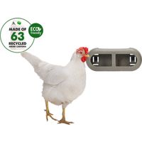 Beeztees Voerbak - Kippenvoerbak - 100% Gerecycled - 30x14x13 cm