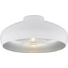 Afbeelding van EGLO Mogano Plafondlamp - E27 - Ø 40 cm - Wit/Zilver