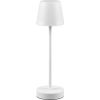 Afbeelding van REALITY Martinez - Tafellamp - Wit - SMD LED - Oplaadbaar - Dimbaar - RGB - IP44
