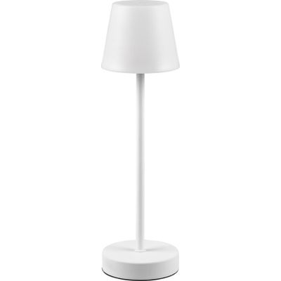 Afbeelding van REALITY Martinez - Tafellamp - Wit - SMD LED - Oplaadbaar - Dimbaar - RGB - IP44