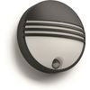 Afbeelding van Philips Yarrow muurlamp - met sensor - zwart