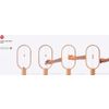 Afbeelding van Heng Balance Lamp Ellipse USB; LIGHT WOOD