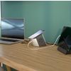 Afbeelding van Legrand Powercube Qi Draadloze Oplader - Wireless Charger - Verdeelstekker 2X2P + A - Stekkerdoos S