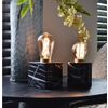 Afbeelding van Calex Slimme Lamp - Wifi LED Filament Verlichting - E27 - Smart Lichtbron Goud- Dimbaar - Warm Wit 