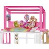 Afbeelding van Barbie - huis en Barbiepop - Barbie huis met 2 verdiepingen
