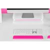 Afbeelding van Leitz WOW Ergo Ergonomische Verstelbare Polssteun voor Toetsenbord - Roze