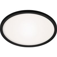 BRILONER Leuchten - LED badkamer plafondlamp met achtergrondverlichting, IP44 LED badkamerlamp, ult