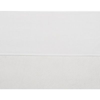 Afbeelding van Meyco Uni ledikant laken - white - 100x150cm
