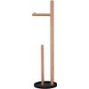 Afbeelding van Sealskin Earth - Toiletrolhouder / Reserverolhouder vrijstaand - Eiken