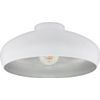 Afbeelding van EGLO Mogano Plafondlamp - E27 - Ø 40 cm - Wit/Zilver