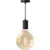 Afbeelding van Calex Retro Pendellamp - Industrieel Hanglamp - E27 Fitting - Zwart - Excl. lichtbron