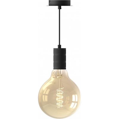 Afbeelding van Calex Retro Pendellamp - Industrieel Hanglamp - E27 Fitting - Zwart - Excl. lichtbron