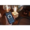 Afbeelding van Calex Slimme Lamp - Wifi LED Filament Verlichting - Globe 9,5cm - E27 - Smart Lichtbron Goud- Dimba