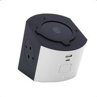 Legrand Powercube Qi Draadloze Oplader - Wireless Charger - Verdeelstekker 2X2P + A - Stekkerdoos S