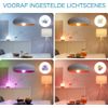 Afbeelding van WiZ Lamp Slimme LED Verlichting E27 Lichtbron - Gekleurd en Wit Licht - 60W - Mat - WiFi